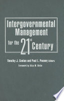Intergovernmental management for the twenty-first century /