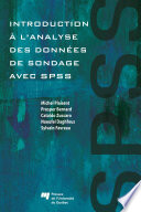 Introduction à l'analyse des données de sondage avec SPSS /