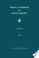 Israel yearbook on human rights.