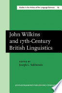 John Wilkins and 17th-century British linguistics