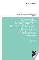 Knowledge management in tourism : policy and governance applications /