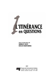 L'itinérance en questions /