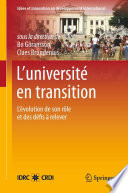 L'université en transition : L'évolution de son rôle et des défis à relever /