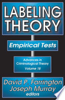 Labeling theory : empirical tests /