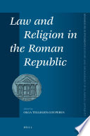 Law and religion in the Roman Republic /