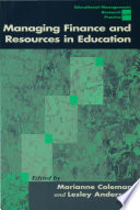 Managing finance and resources in education /