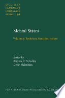 Mental states. edited by Andrea C. Schalley and Drew Khlentzos.