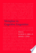 Metaphor in cognitive linguistics : selected papers from the 5th International Cognitive Linguistics Conference, Amsterdam, 1997 /