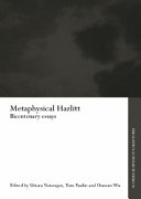 Metaphysical Hazlitt : bicentenary essays /