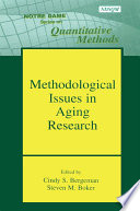 Methodological issues in aging research /