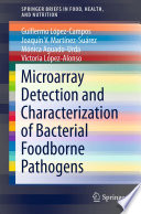 Microarray detection and characterization of bacterial foodborne pathogens /