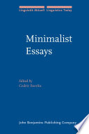 Minimalist essays /