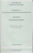 Missions and missionaries / edited by Pieter N. Holtrop and Hugh McLeod.