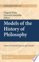 Models of the history of philosophy.