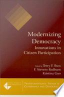 Modernizing democracy : innovations in citizen participation /