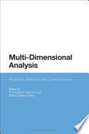 Multi-dimensional analysis : research methods and current issues / edited by Tony Berber Sardinha and Marcia Veirano Pinto.