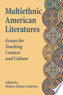 Multiethnic American literatures /