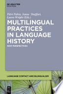 Multilingual practices in language history : English and beyond /