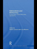 Nationalism and democracy dichotomies, complementarities, oppositions /