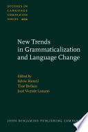 New trends on grammaticalization and language change /