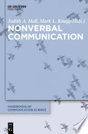 Nonverbal communication edited by Judith A. Hall and Mark L. Knapp.