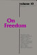On freedom /