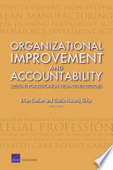 Organizational improvement and accountability : lessons for education from other sectors /