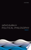 Oxford studies in political philosophy.