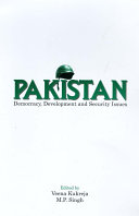 Pakistan : democracy, development, and security issues /