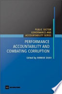 Performance accountability and combating corruption