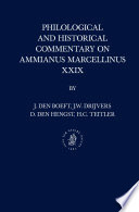 Philological and historical commentary on Ammianus Marcellinus XXIX / by J. den Boeft, J.W. Drijvers, D. den Hengst, H.C. Teitler.