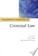 Philosophical foundations of criminal law /