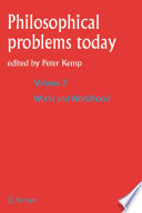 Philosophical problems today = Problèmes philosophiques d'aujourd'hui /
