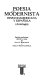 Poesía modernista hispanoamericana y española : antología / estudio preliminar, edición y notas de Iván A. Schulman y Evelyn Picon Garfield.