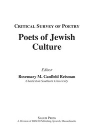 Poets of Jewish culture /