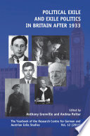 Political exile and exile politics in Britain after 1933