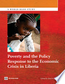 Poverty and the policy response to the economic crisis in Liberia