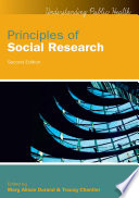 Principles of social research / edited by Mary Alison Durand and Tracey Chantler.
