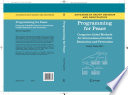 Programming for peace : computer-aided methods for international conflict resolution and prevention / edited by Robert Trappl.