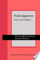 Proto-Japanese : issues and prospects /