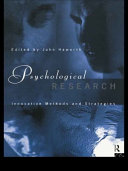 Psychological research : innovative methods and strategies /