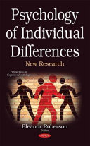 Psychology of individual differences : new research /