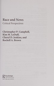 Race and news critical perspectives /