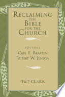 Reclaiming the Bible for the church