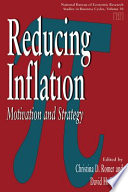 Reducing inflation : motivation and strategy /