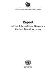 Report of the International Narcotics Control Board for 2007 /