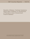 Republic of Belarus : Technical Assistance Report-Work of Mission on Development of Potential in Area of Government Finance Statistics /