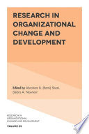 Research in organizational change and development.