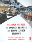 Research methods for graduate business and social science students /