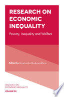 Research on economic inequality /